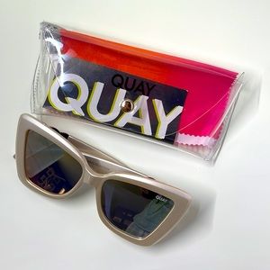 Quay Australia Chain Reaction Sunglasses prl/rose brand new